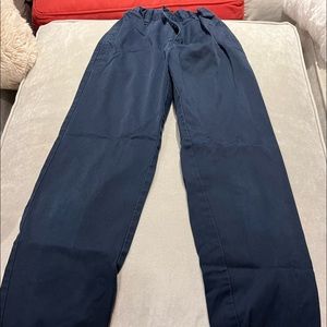Land’s End boys navy chinos in great condition with flex fit at the waist.